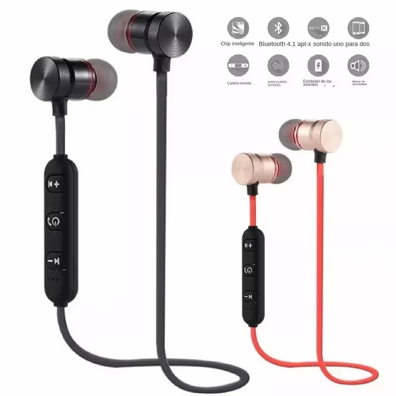 Magnetic Neckband Sports Earphones - 1/2/3/4pcs Neckband Bluetooth Earphones In Ear