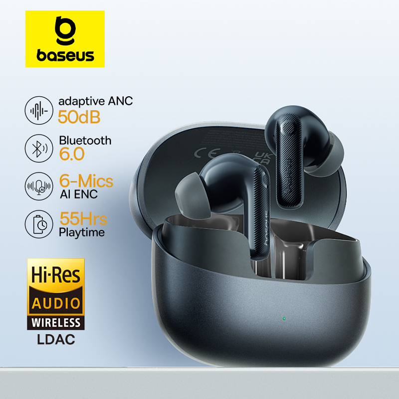 Sleep Mask Headphones Bluetooth - Baseus EP10 Pro ANC Earbuds Wireless
