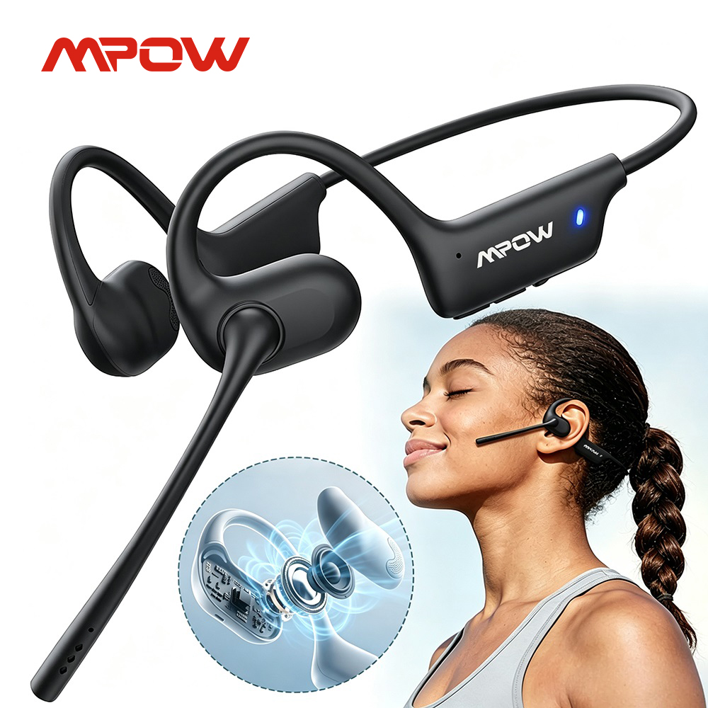 Sleep Mask Headphones Bluetooth - Mpow O1 Open Ear Sport Headphones