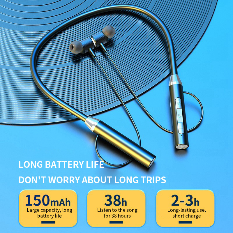 Wireless Bluetooth Earphones N - огляд і ціна Magnetic Neckband Sports Earphones