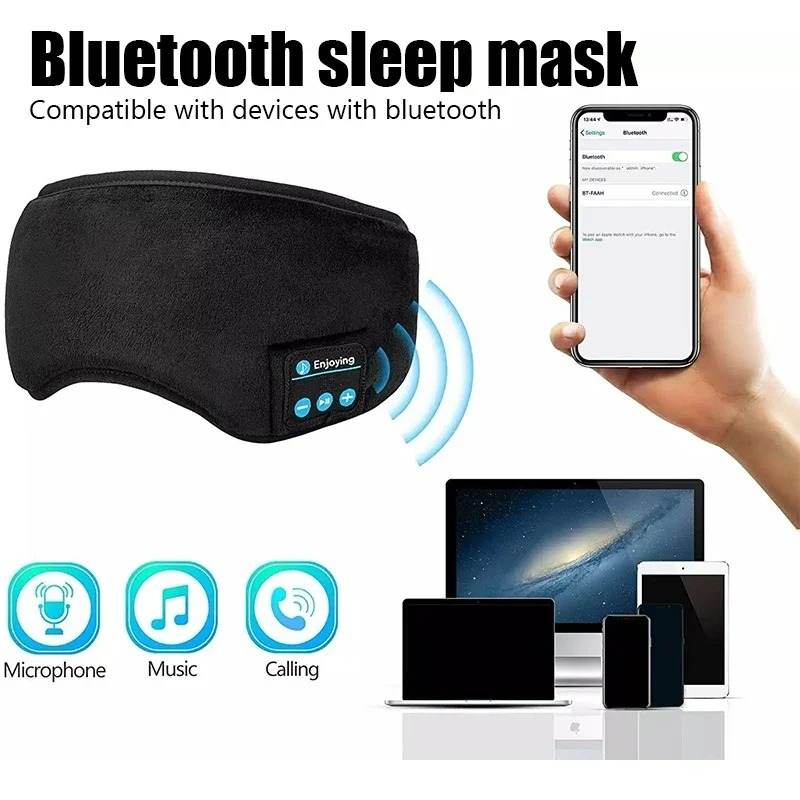 3D Eye Mask Bluetooth Headphon - огляд і ціна Sleep Mask Headphones Bluetooth
