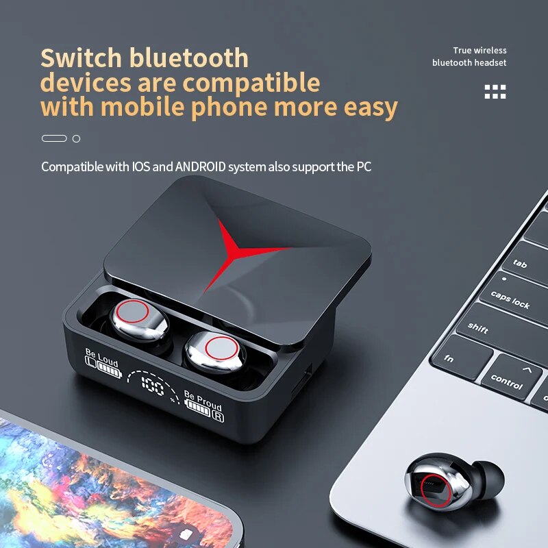 TWS M90 Pro Wireless Headphone - огляд і ціна Tws Earbuds Bluetooth 5.3