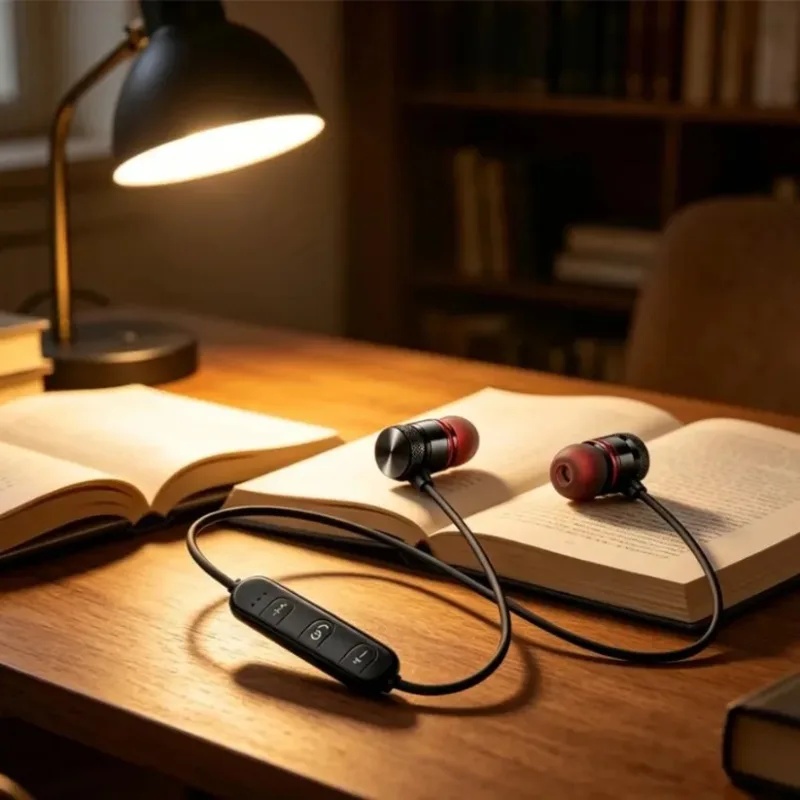 1/2/3/4pcs Neckband Bluetooth  - огляд і ціна Magnetic Neckband Sports Earphones