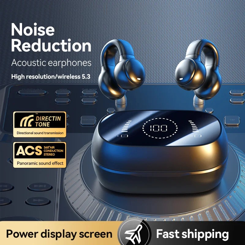 Wireless TWS Bone Conduction B - огляд і ціна Tws Earbuds Bluetooth 5.3