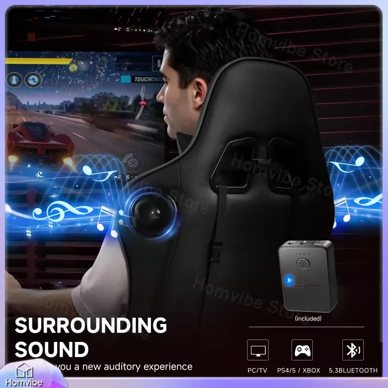 Ergonomic Gaming Chair with Bl - огляд і ціна Speakers