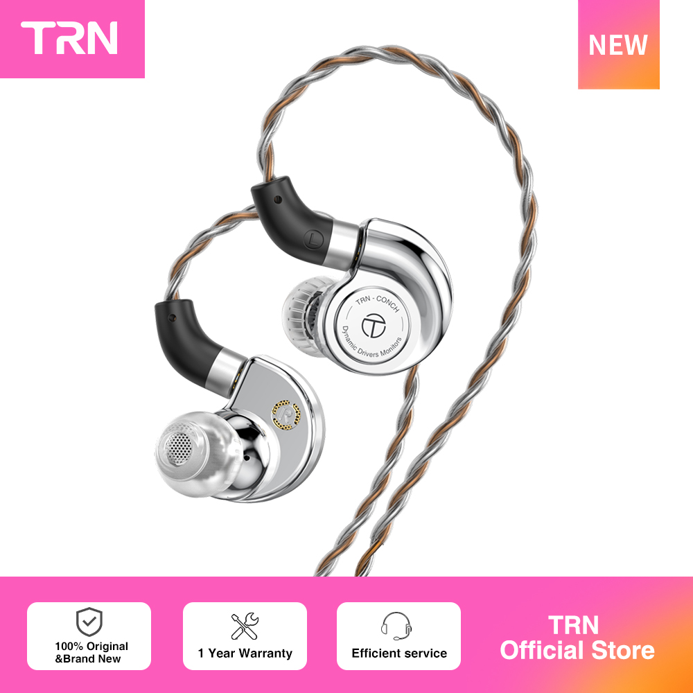 TRN Conch Earphone Lucky Bag H - огляд і ціна Planar Magnetic Iem Earphones