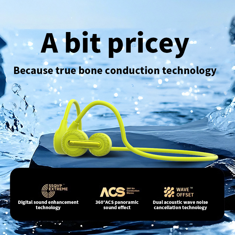 Bone Conduction Bluetooth Spor - огляд і ціна Bone Conduction Running Headphones