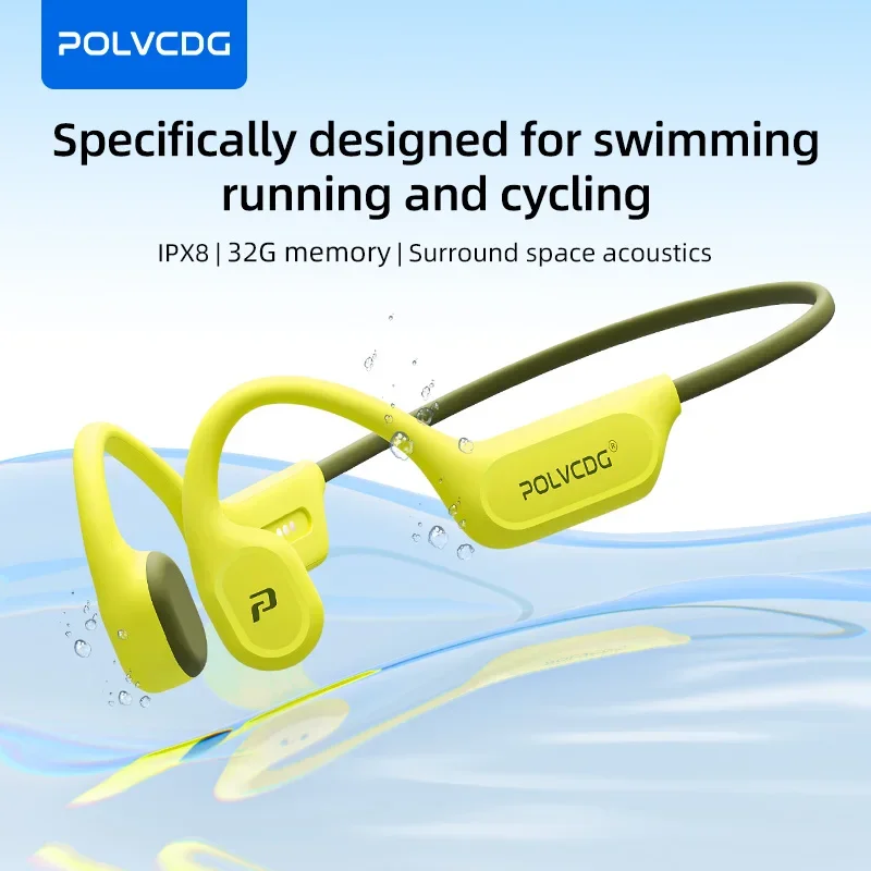 POLVCDG X9 Bone Conduction Swi - огляд і ціна Type C Wired Earphones With Mic
