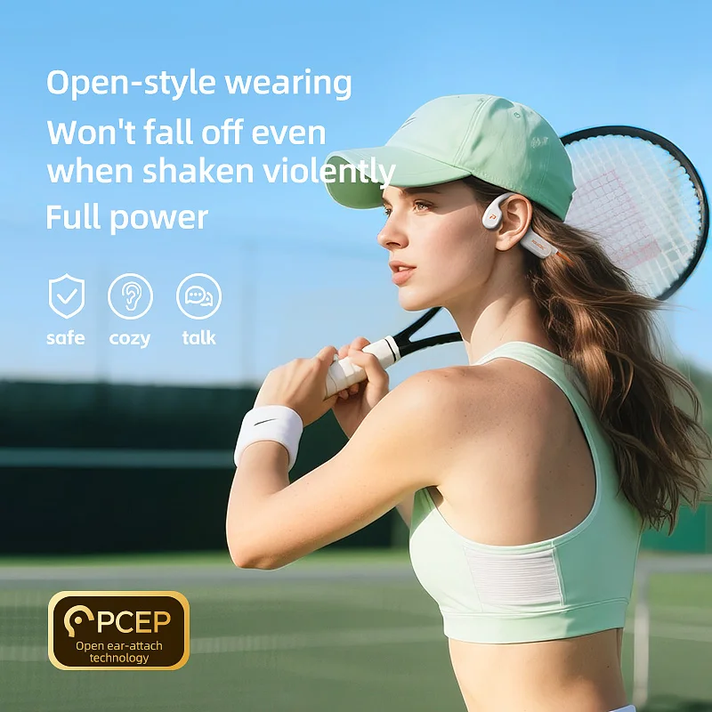 POLVCDG X9 Bone Conduction Swi - огляд і ціна Type C Wired Earphones With Mic