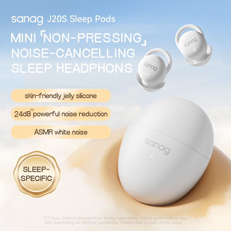 Sanag J20 Wireless Earphones S - огляд і ціна Sleep Mask Headphones Bluetooth