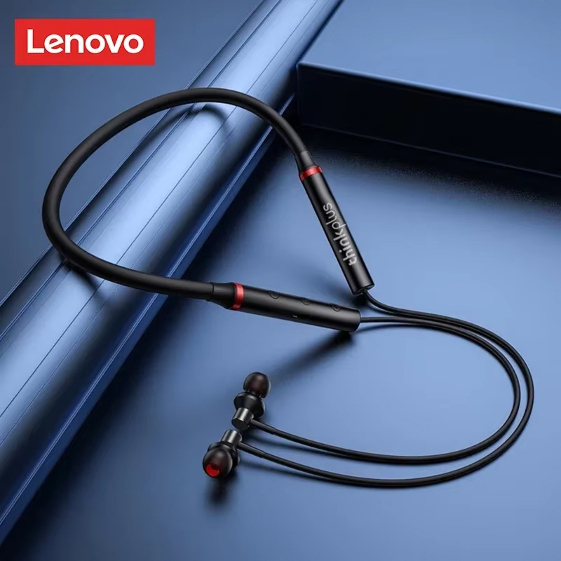100% Origial Lenovo HE05X Blue - огляд і ціна Magnetic Neckband Sports Earphones